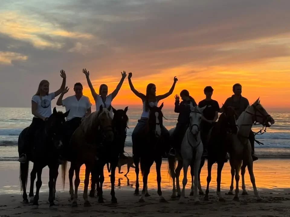 Casablanca: Horseback Riding Experience at Casablanca Beach