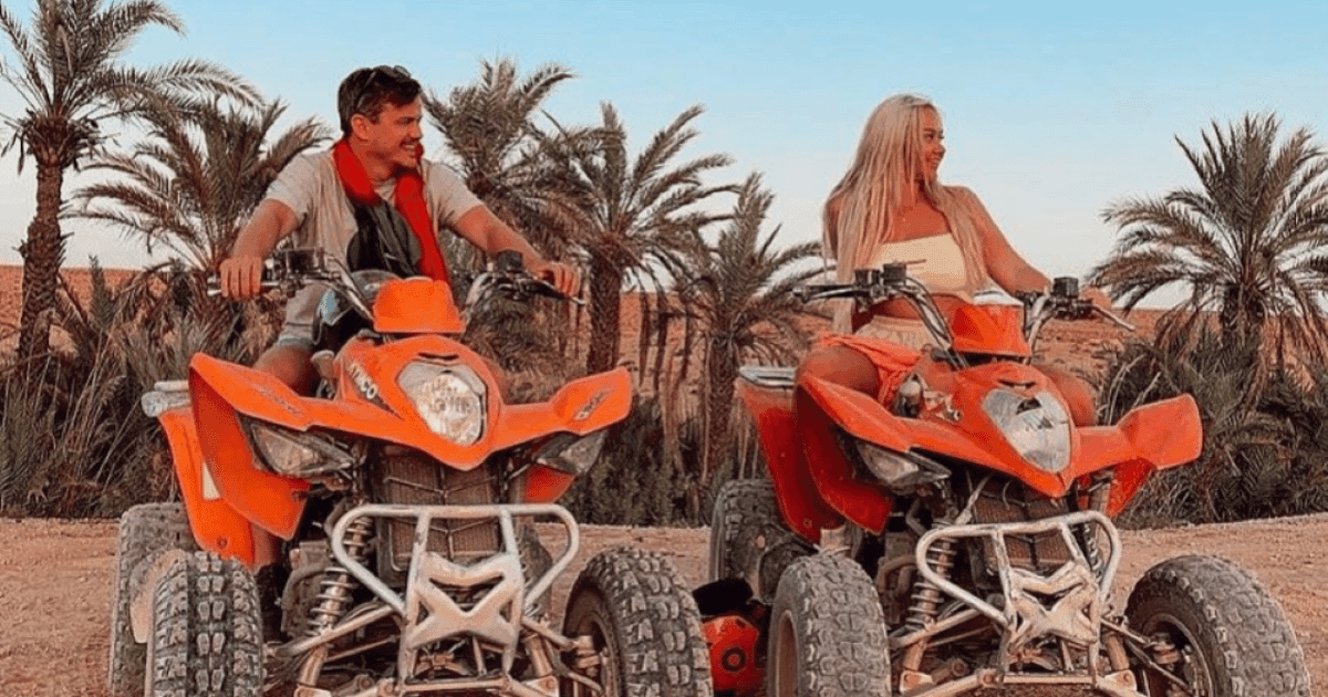 Marrakech: Dunes of the Palmeraie Quad Bike Ride with Tea
